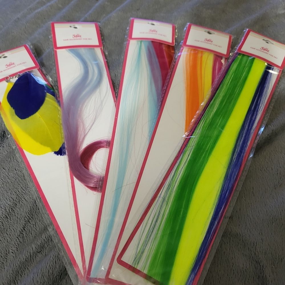Justice hair accessory for pets new